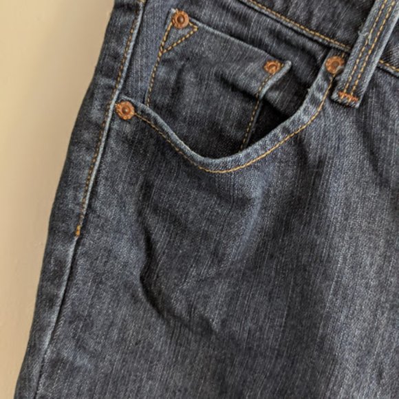 Levi's Signature Low Rise Bootcut Jeans Sz 8 Short - Picture 8 of 9